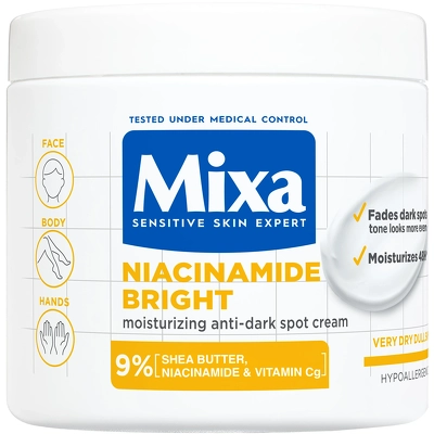 Mixa Niacinamide Bright Moisturizing Anti-Dark Spot Cream 400 ml