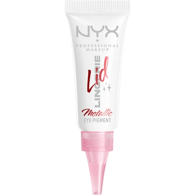 NYX Professional Makeup Lid Lingerie Liquid Eyeshadow 6 ml - 01 Satin Silver