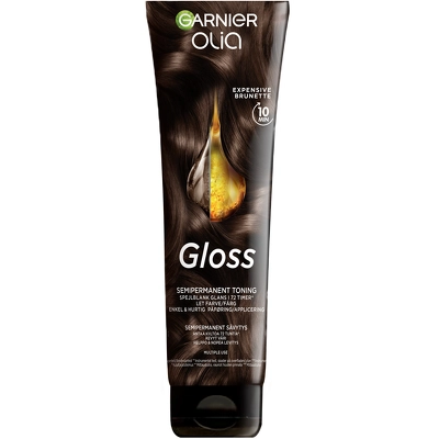 Garnier Olia Gloss Semipermanent Toning 150 ml - Expensive Brunette