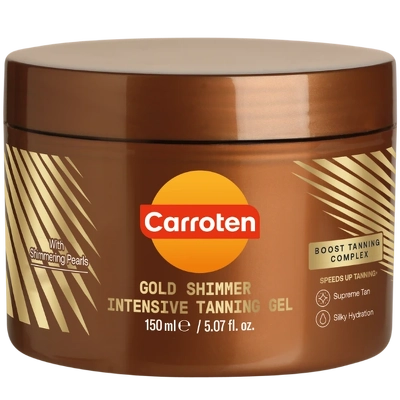 Carroten Gold Shimmer Tanning Gel 150 ml