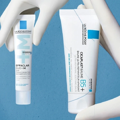 La Roche-Posay Effaclar & Cicaplast Face Cream + Balm Duo