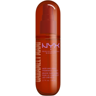 NYX Professional Makeup Fat Oil Body Fragrance Mist Caramelt Mami 80 ml