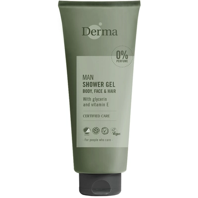 Derma Man Shower Gel Body, Face & Hair 350 ml