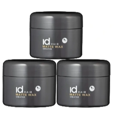 3 x IdHAIR Creative Matte Wax 85 ml