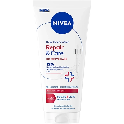 Nivea Repair & Care Body Serum Lotion 200 ml
