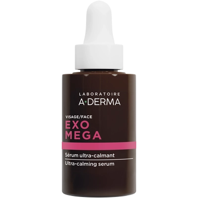 A-DERMA Exomega Face Ultra-Calming Serum 30 ml