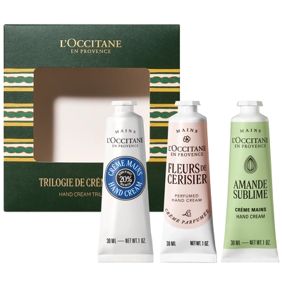 L'Occitane en Provence Hand Cream Trio Gift Box (Limited Edition)