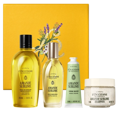 L'Occitane en Provence Almond Amande Body Gift Box (Limited Edition)