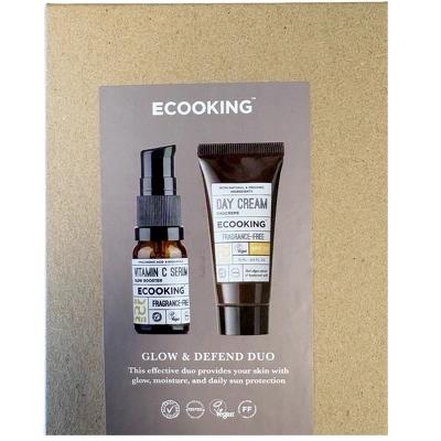 Ecooking Mini Day Cream SPF 20 & mini C-Vitamin Serum Gift Set