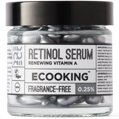 Ecooking Retinol Serum 0,25% - capsules 60 pcs