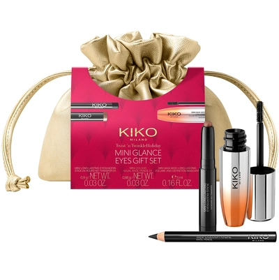 KIKO Milano Twist 'N Twinkle Holiday Mini Glance Eyes Gift Set (Limited Edition)