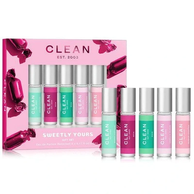 Clean Classic Layering Rollerball EDP Gift Box 5 x 5 ml