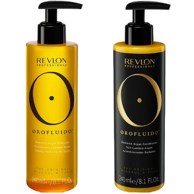 Revlon Orofluido Radiance Argan Shampoo & Conditioner Set
