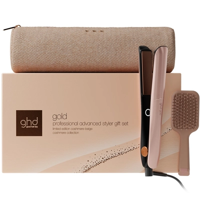 ghd Gold Hair Straightener Gift Box - Cashmere Beige (Limited Edition)