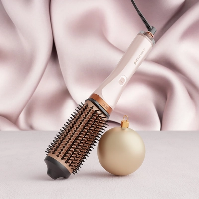 ghd Duet Blowdry 2-in-1 Hair Dryer Brush Gift Box - Cashmere Beige (Limited Edition)