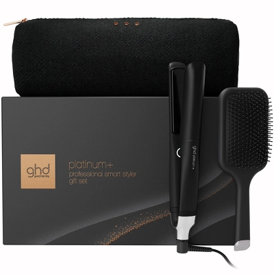 ghd Platinum+ Hair Straightener Gift Box - Black (Limited Edition)