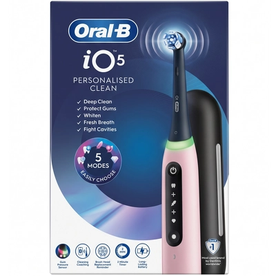 Oral-B iO5 Electric Toothbrush - Pink