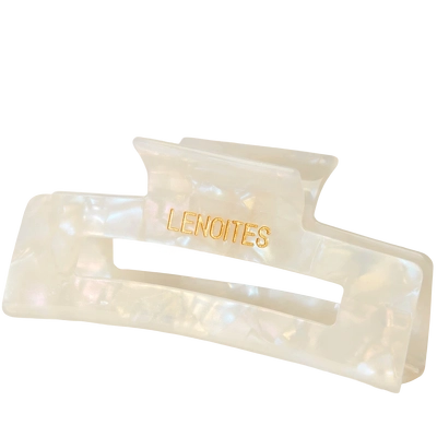 Lenoites Hair Claw - Pearly White