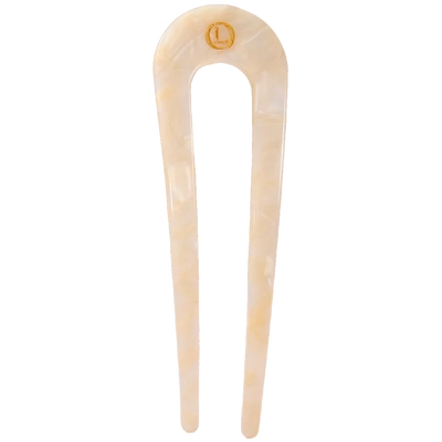 Lenoites French Hair Pin - Desert Beige