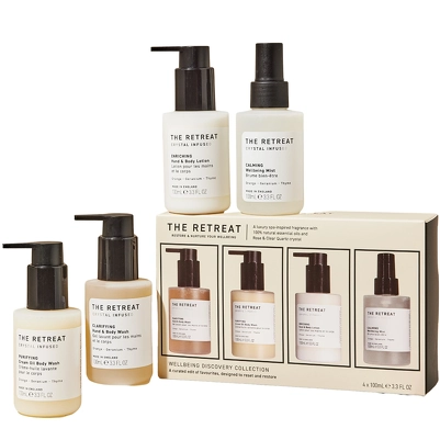 The Retreat Wellbeing Discovery Collection Gift Box