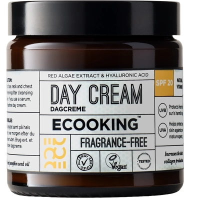 Ecooking Day Cream Fragrance Free SPF 20 - 100 ml