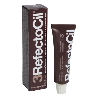 RefectoCil Eyelash and Eyebrow Tint 15 g - 3 Natural Brown