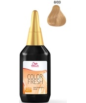 Wella Professionals Color Fresh - 8/03 Light Blonde Natural Gold