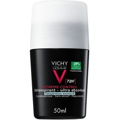 Vichy Homme 72H Extreme-Control Anti-Perspirant Roll-On Deodorant 50 ml