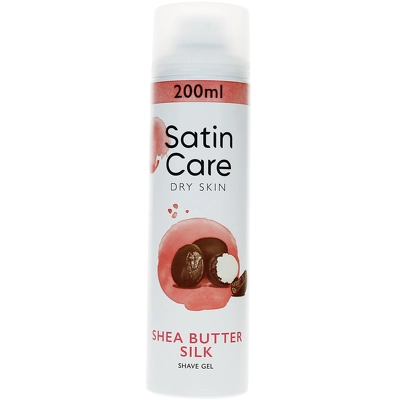 Gillette Satin Care Shave Gel Dry Skin 200 ml