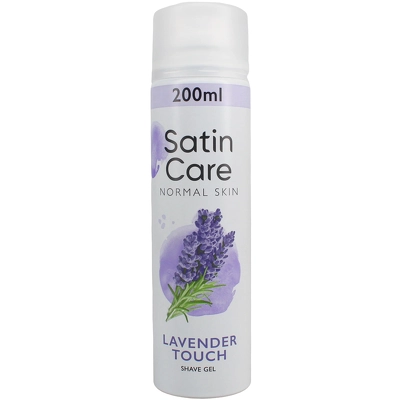 Gillette Satin Care Lavender Touch Shave Gel 200 ml