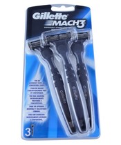 Gillette Mach3 Razors 3 Pieces