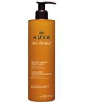 NUXE Rêve de Miel Face and Body Ultra-Rich Cleansing Gel 400 ml