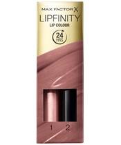Max Factor Lipfinity 2-step Long Lasting Lipstick 2.3 ml + 1.9 g - 350 Essential Brown