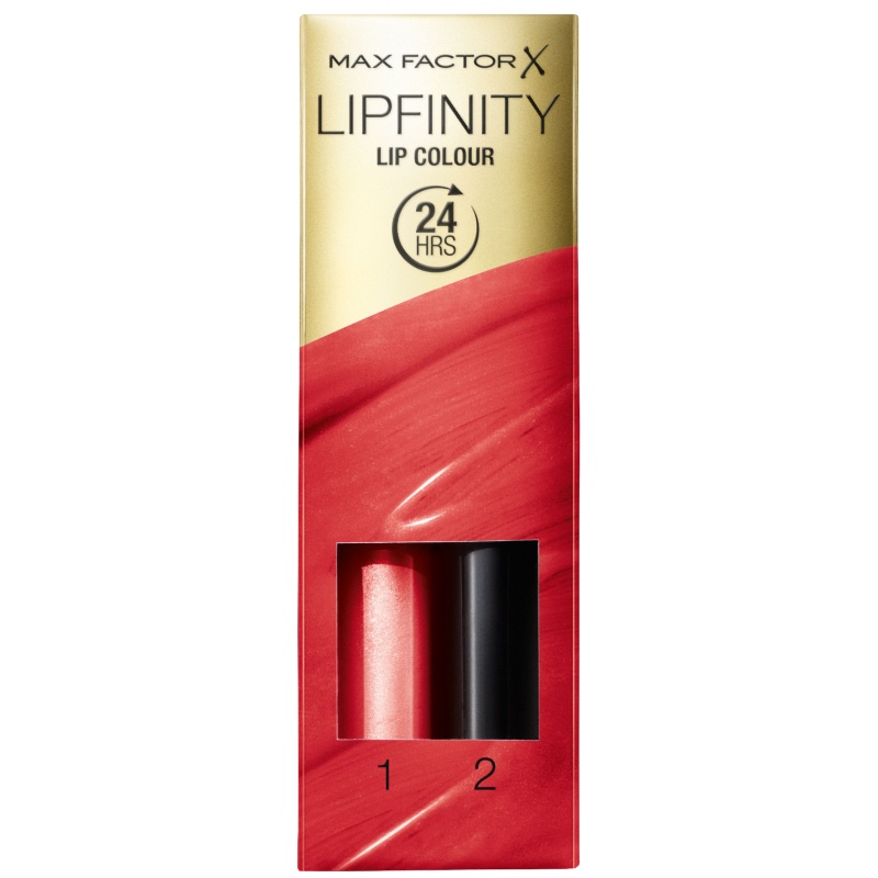 Max Factor Lipfinity 2-step Long Lasting Lipstick 2.3 ml + 1.9 g - 142 Evermore Radiant