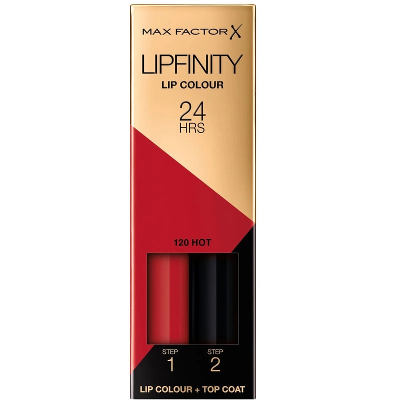 Max Factor Lipfinity 2-step Long Lasting Lipstick 2.3 ml + 1.9 g - 120 Hot