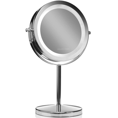 Gillian Jones Stand LED Light Mirror x10 - Silver 10384-81
