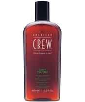 American Crew 3-In-1 Tea Tree 450 ml