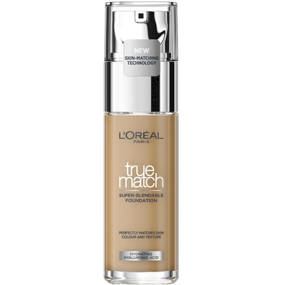 L'Oréal Paris Cosmetics True Match Foundation 30 ml - 7.D/7.W Golden Amber