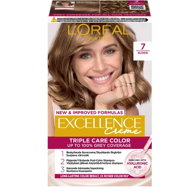 L'Oréal Paris Excellence Creme Permanent Color - 7 Blonde