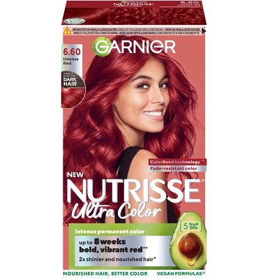 Garnier Nutrisse Ultra Color 160 ml - 6.60 Intense Red