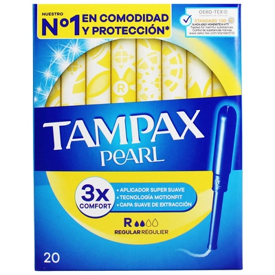Tampax Pearl Regular 20 Pieces