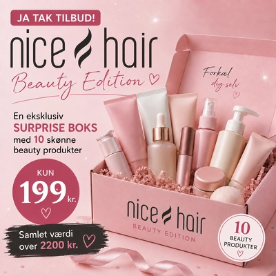 Auktioner Live - Auktion 3 NiceBox - Beauty Edition (Værdi minimum 2200 kr.) 1 ml (Limited Edition)
