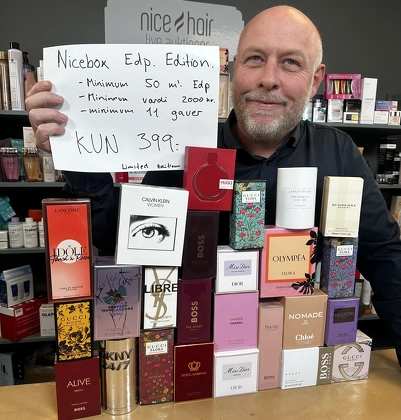 Live - Auktion 3 NiceBox - Perfume Edition (min. værdi 2000 kr) (Limited Edition)