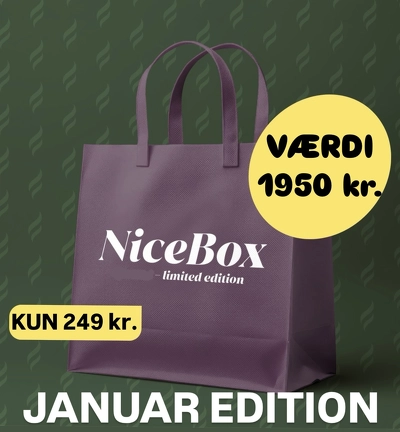 Live - Auktion 1 Nicebox Januarudsalgs Edition (minimum værdi 1950 kr. (Limited Edition)