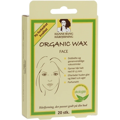 Hanne Bang Organic Wax Face 20 pcs