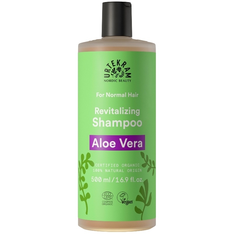11: Urtekram Shampoo t. normalt hår Aloe • 500ml.