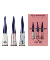 Herome French Manicure Set Pink 3 x 10 ml