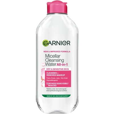 Garnier Skinactive Cleansing Micellar Water Dry & Sensitive Skin 400 ml