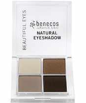 Benecos Natural Quattro Eyeshadow 8 gr. - Coffee & Cream 002