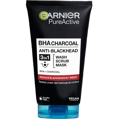 Garnier SkinActive 3-in-1 Charcoal Anti-Blackhead 150 ml